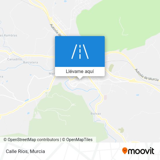 Mapa Calle Ríos