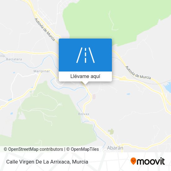 Mapa Calle Virgen De La Arrixaca