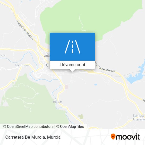 Mapa Carretera De Murcia