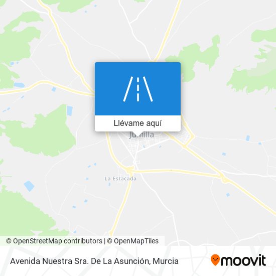Mapa Avenida Nuestra Sra. De La Asunción