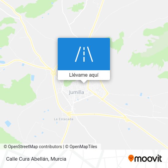 Mapa Calle Cura Abellán