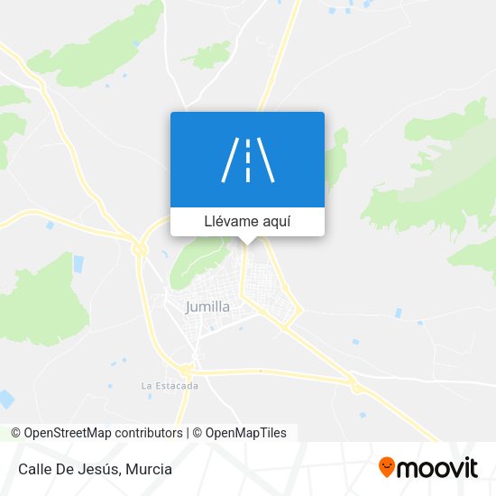 Mapa Calle De Jesús