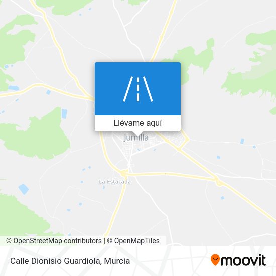 Mapa Calle Dionisio Guardiola