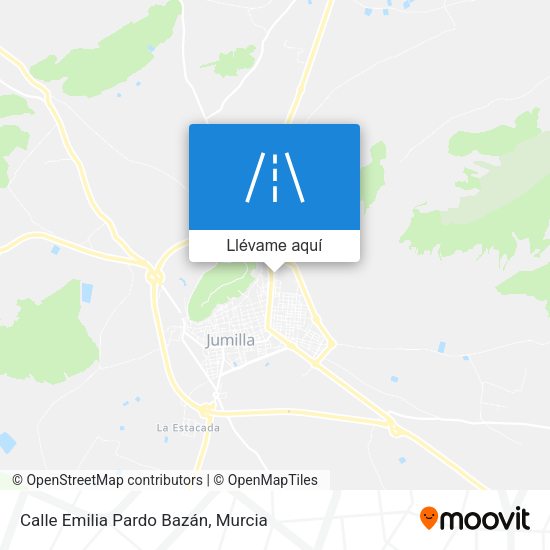 Mapa Calle Emilia Pardo Bazán