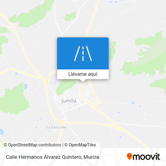 Mapa Calle Hermanos Álvarez Quintero
