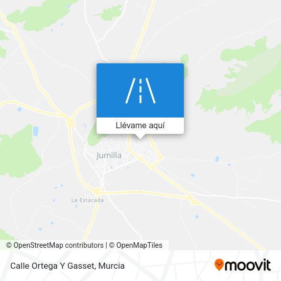 Mapa Calle Ortega Y Gasset