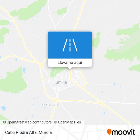 Mapa Calle Piedra Alta