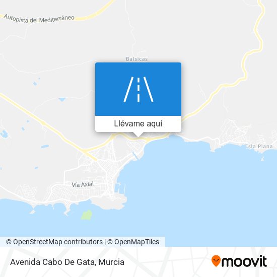 Mapa Avenida Cabo De Gata