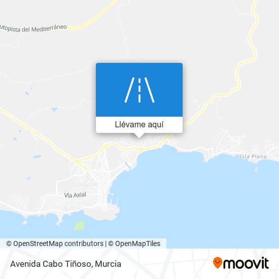 Mapa Avenida Cabo Tiñoso