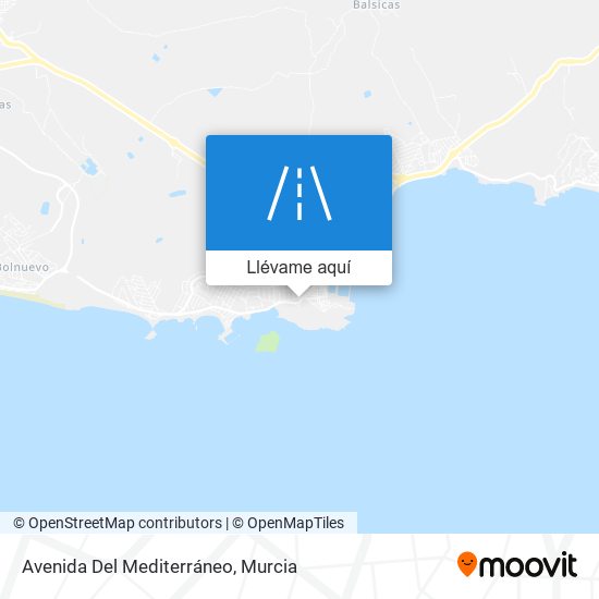 Mapa Avenida Del Mediterráneo