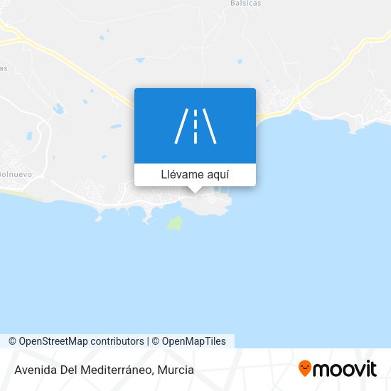 Mapa Avenida Del Mediterráneo