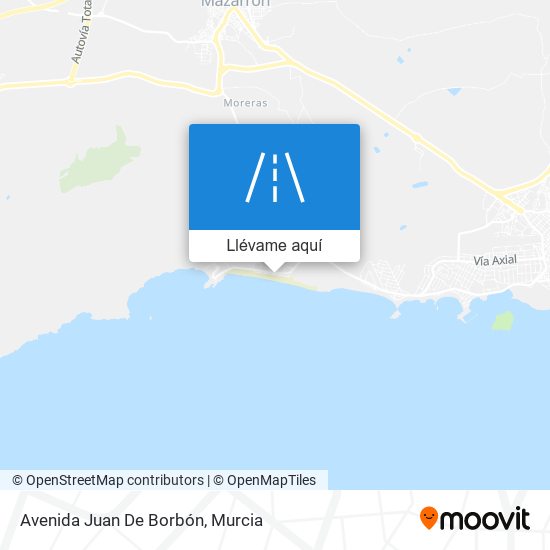 Mapa Avenida Juan De Borbón