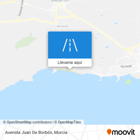 Mapa Avenida Juan De Borbón