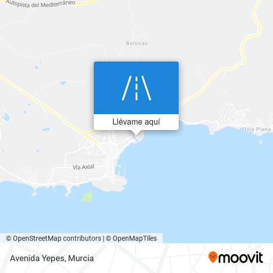 Mapa Avenida Yepes