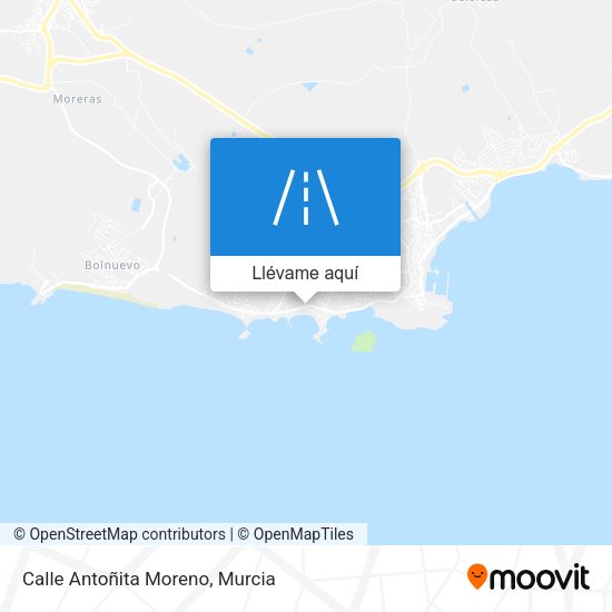 Mapa Calle Antoñita Moreno