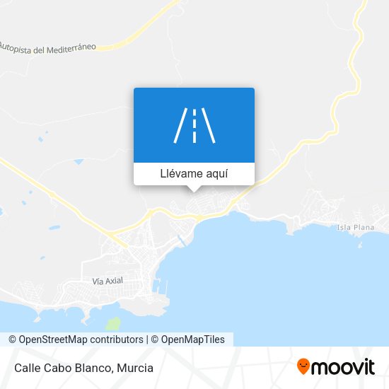 Mapa Calle Cabo Blanco