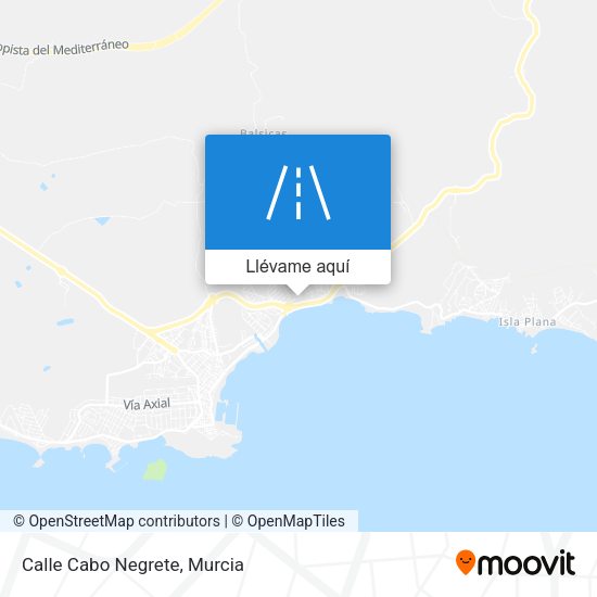 Mapa Calle Cabo Negrete