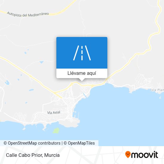 Mapa Calle Cabo Prior