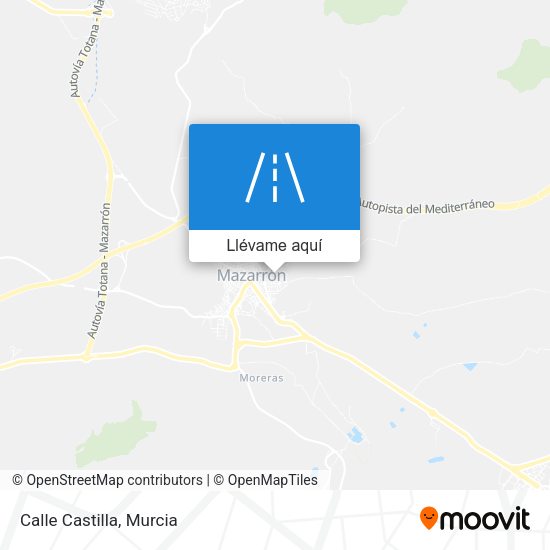 Mapa Calle Castilla