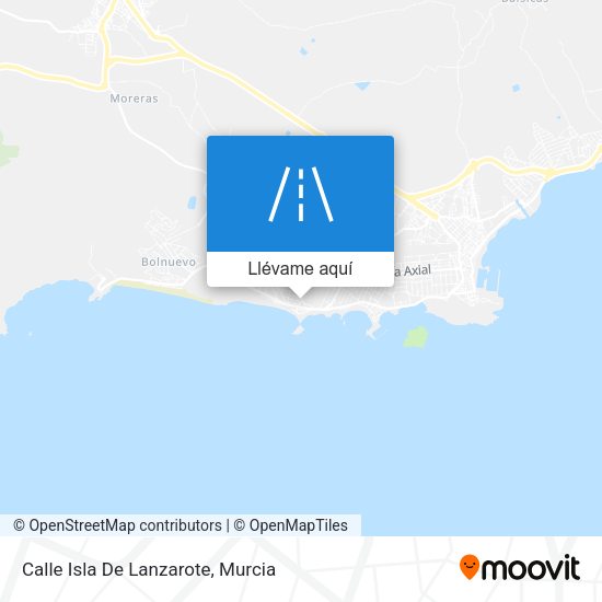 Mapa Calle Isla De Lanzarote