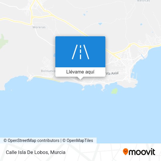 Mapa Calle Isla De Lobos