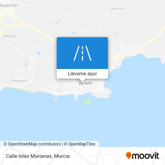 Mapa Calle Islas Marianas