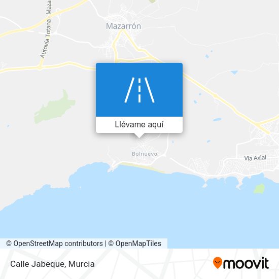 Mapa Calle Jabeque