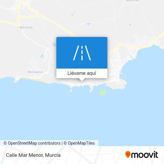 Mapa Calle Mar Menor