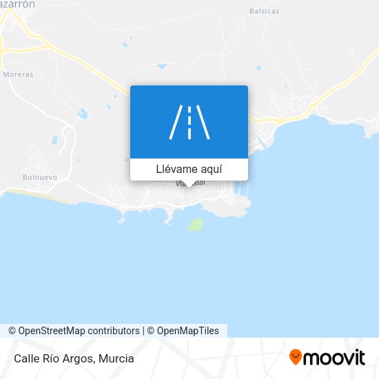 Mapa Calle Río Argos