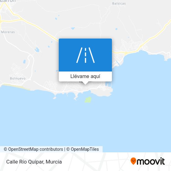 Mapa Calle Río Quípar
