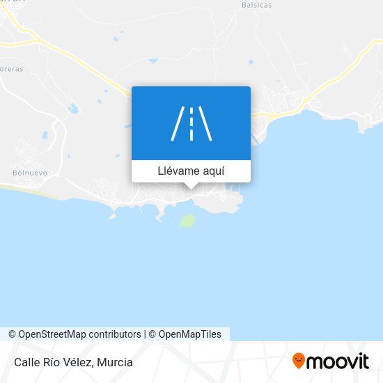 Mapa Calle Río Vélez