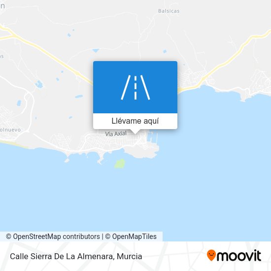 Mapa Calle Sierra De La Almenara