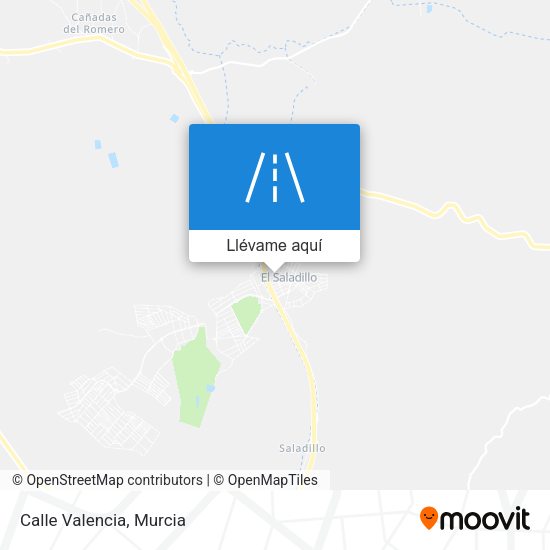 Mapa Calle Valencia