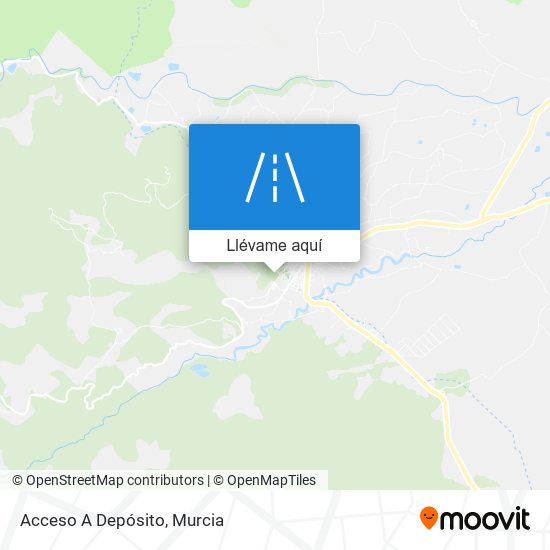 Mapa Acceso A Depósito