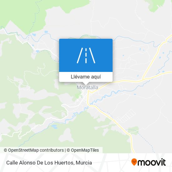 Mapa Calle Alonso De Los Huertos