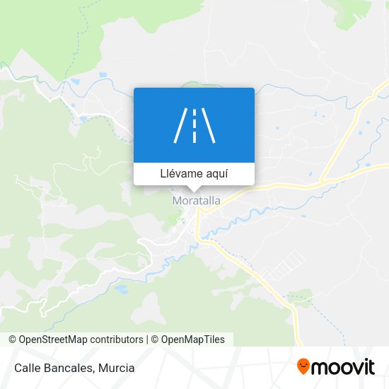 Mapa Calle Bancales