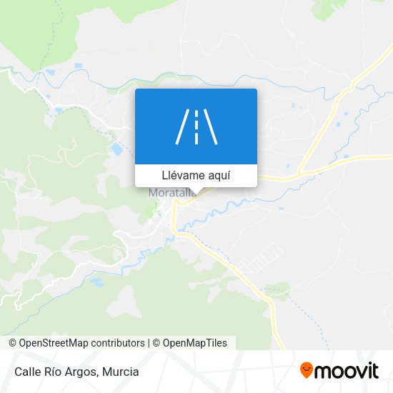 Mapa Calle Río Argos