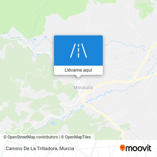 Mapa Camino De La Trilladora