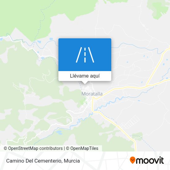 Mapa Camino Del Cementerio