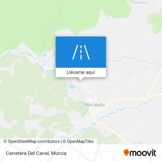 Mapa Carretera Del Canal