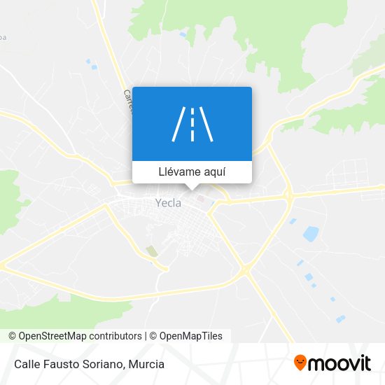 Mapa Calle Fausto Soriano