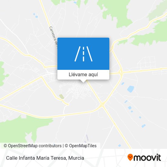 Mapa Calle Infanta María Teresa
