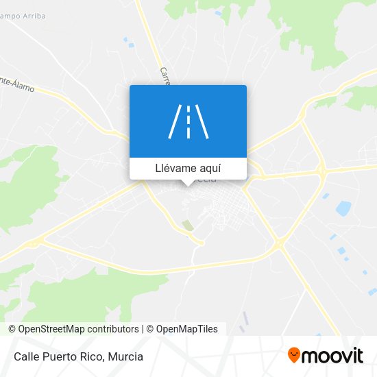 Mapa Calle Puerto Rico