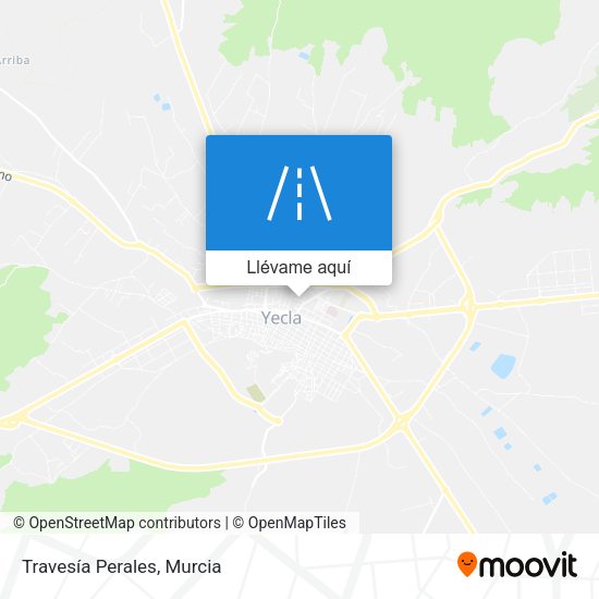 Mapa Travesía Perales