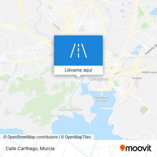 Mapa Calle Carthago