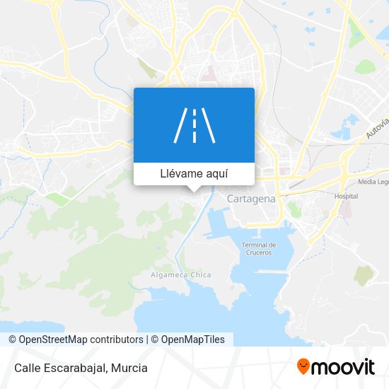Mapa Calle Escarabajal