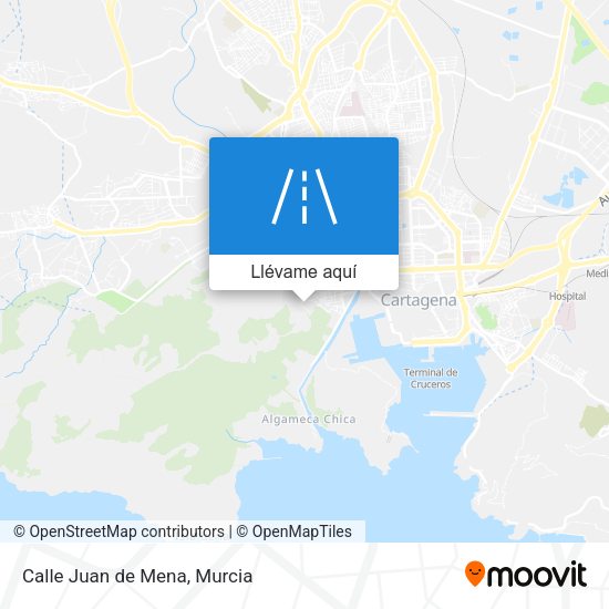 Mapa Calle Juan de Mena