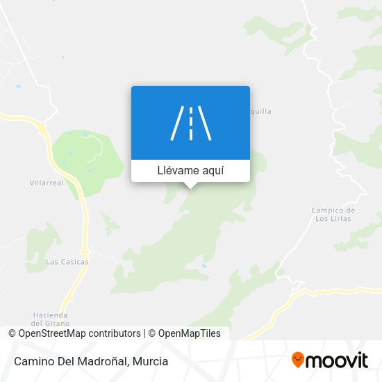 Mapa Camino Del Madroñal