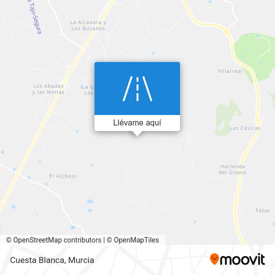 Mapa Cuesta Blanca