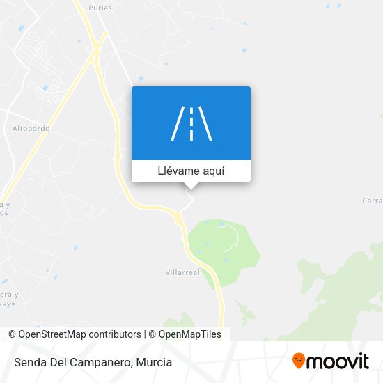 Mapa Senda Del Campanero